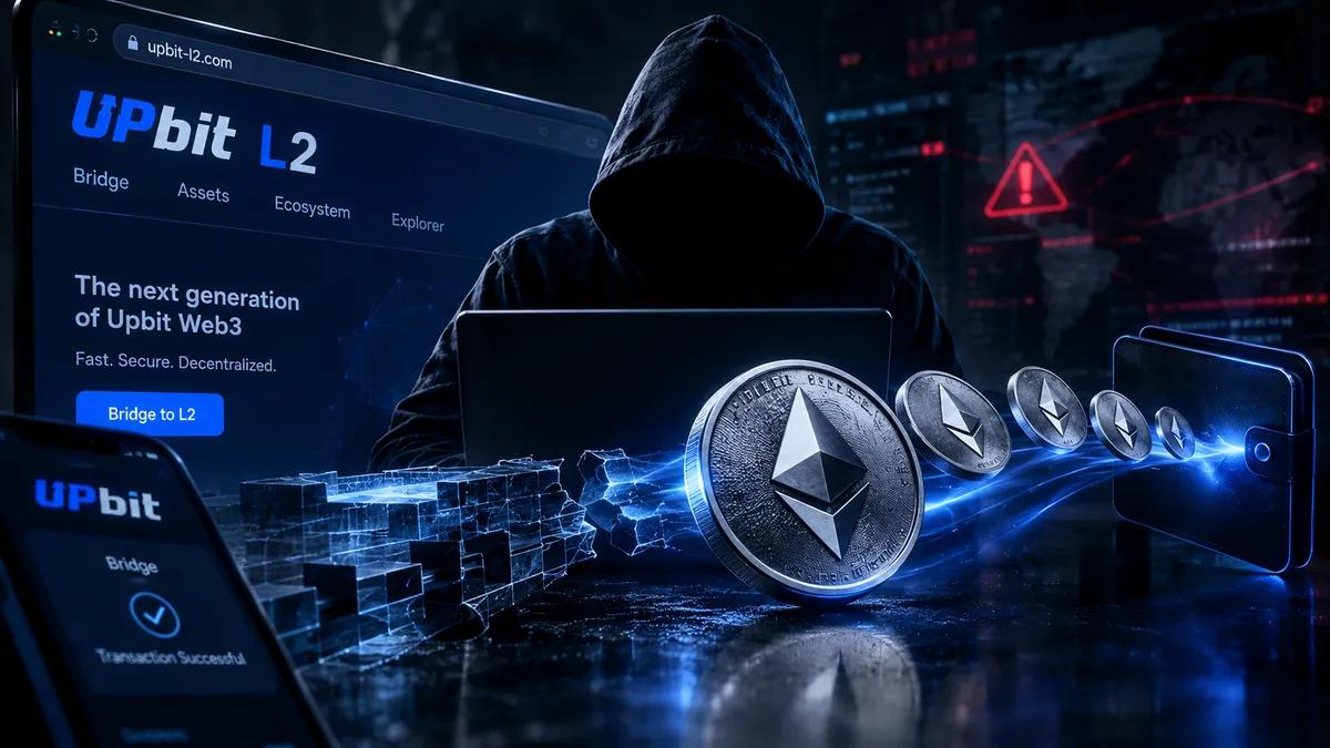 Los estafadores crearon un servidor Upbit L2 falso y robaron 2 millones de dólares en ETH.