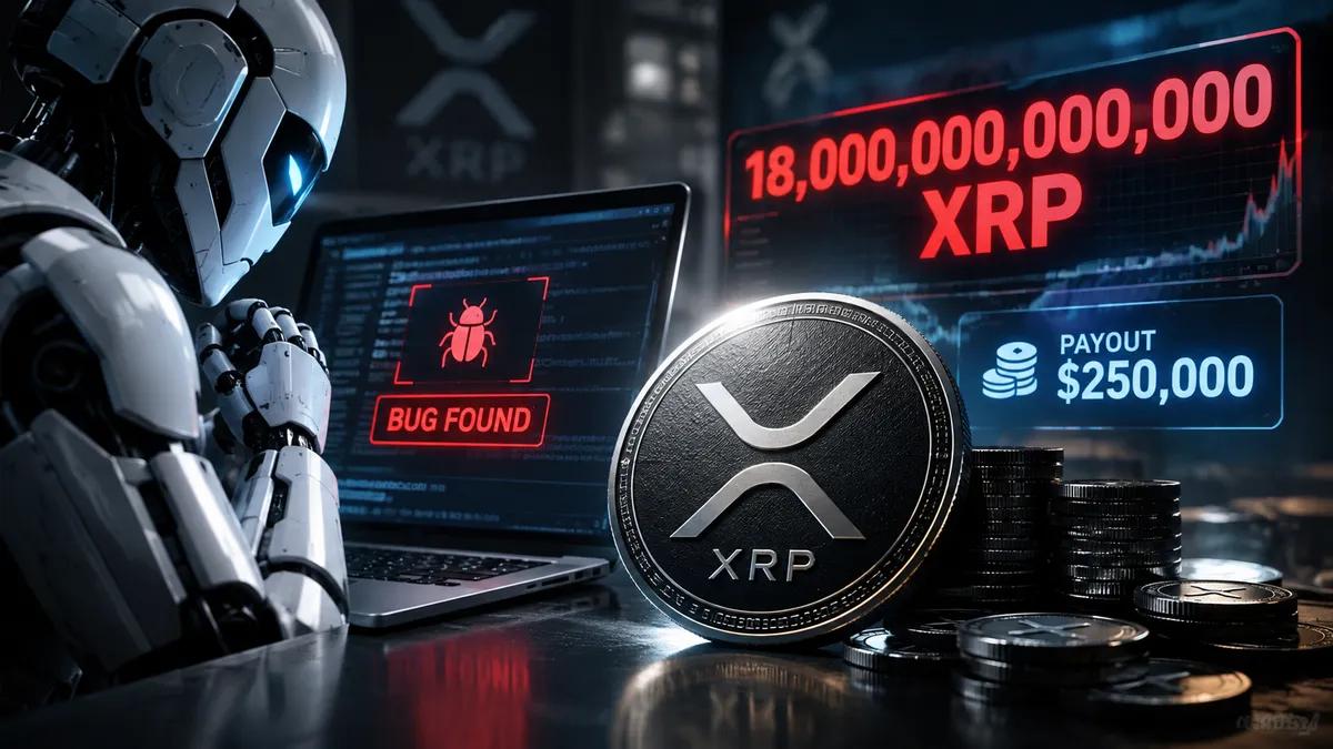 Una IA detectó un fallo que podría haber generado 18 billones de XRP. La recompensa fue de 250 000 dólares.