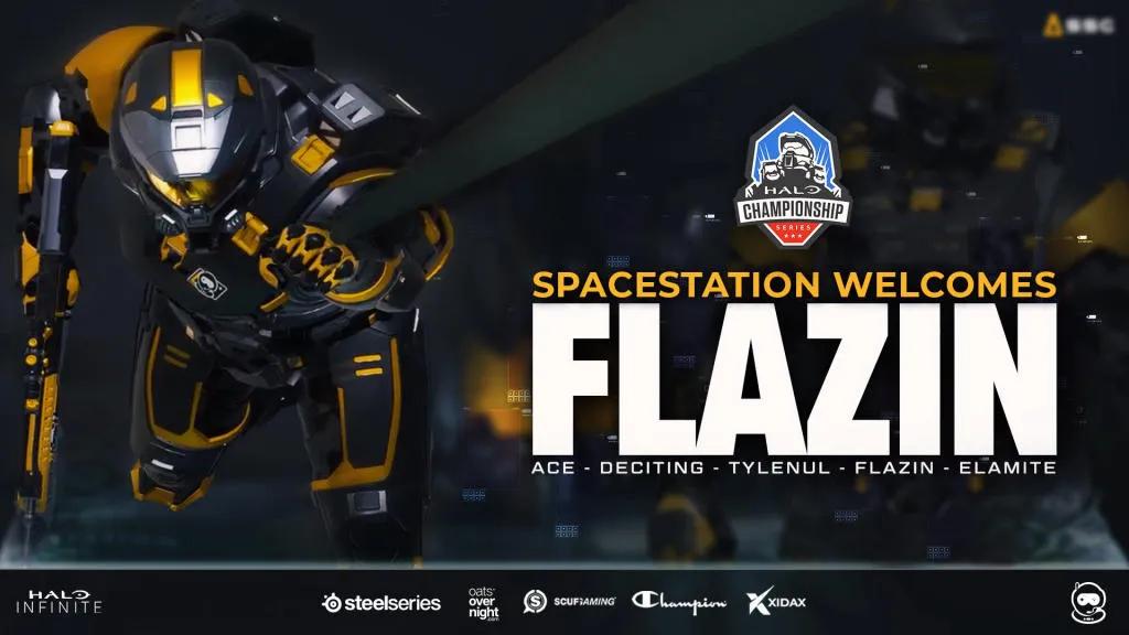 Flazin se convirtió en el cuarto jugador Spacestation Gaming