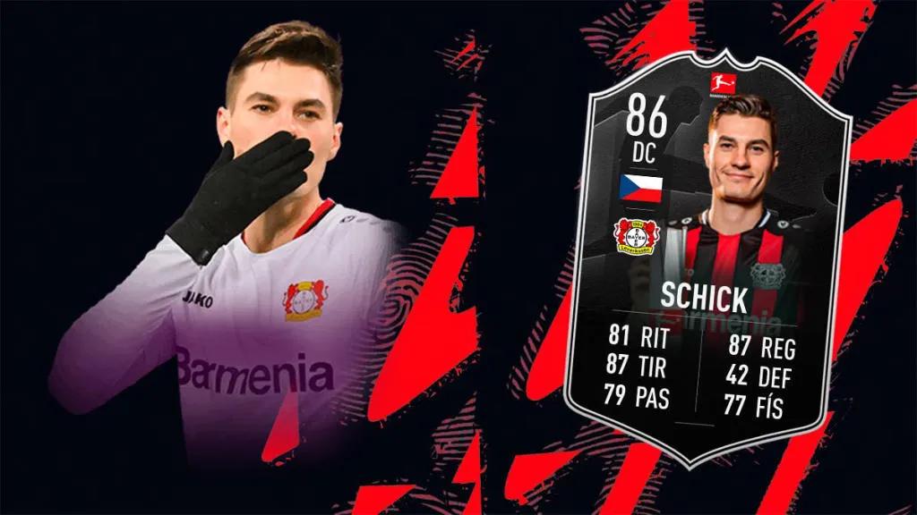 Patrick Schick recibió su Tarjeta de Jugador del Mes en FIFA 22