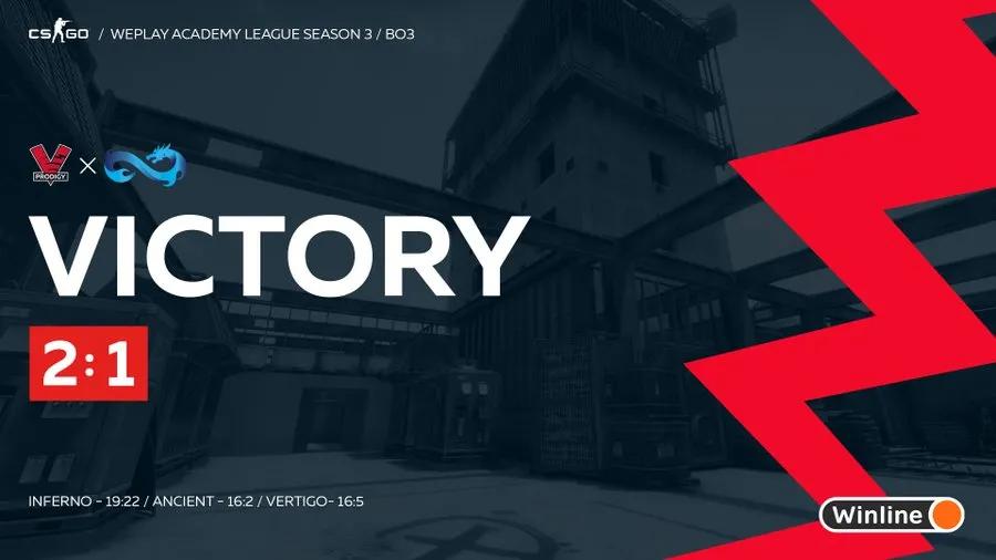 WePlay Academy League Season 3: VP.Prodigy derrotó a Eternal Fire Academy