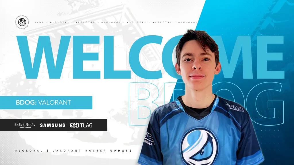 bdog se unió a Luminosity Gaming