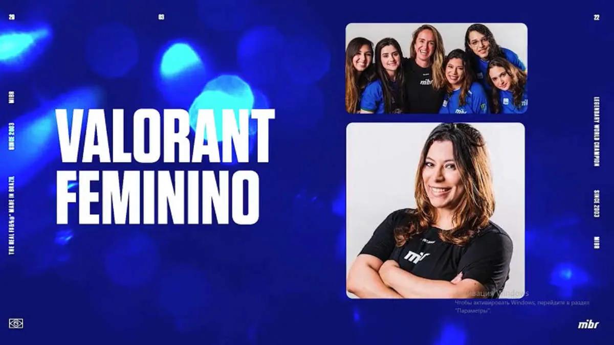 MIBR Fichó la alineación femenina de Valorant