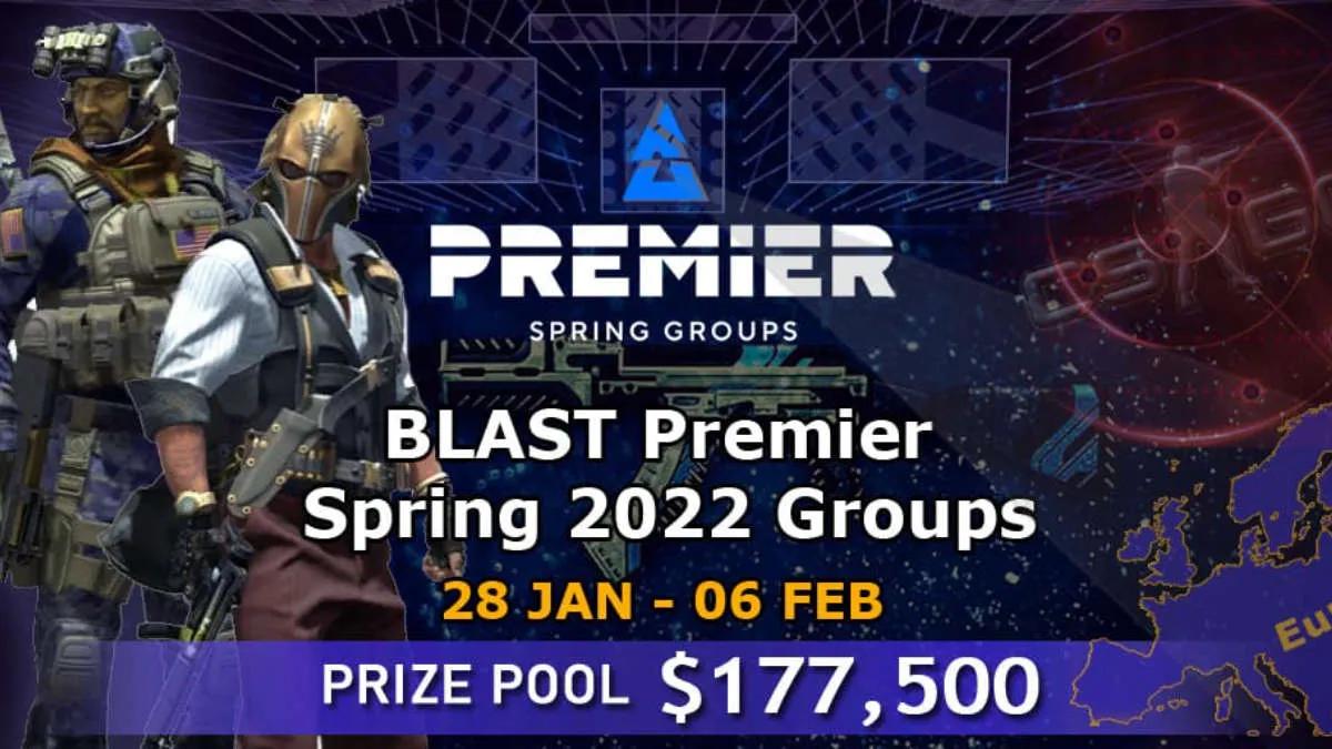 ¡La etapa de playoffs de BLAST Premier Spring Groups 2022 ha comenzado!