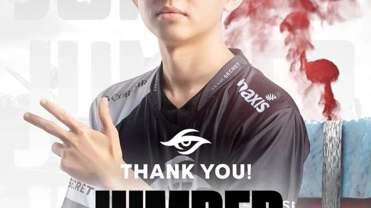 Jumper a la izquierda Team Secret