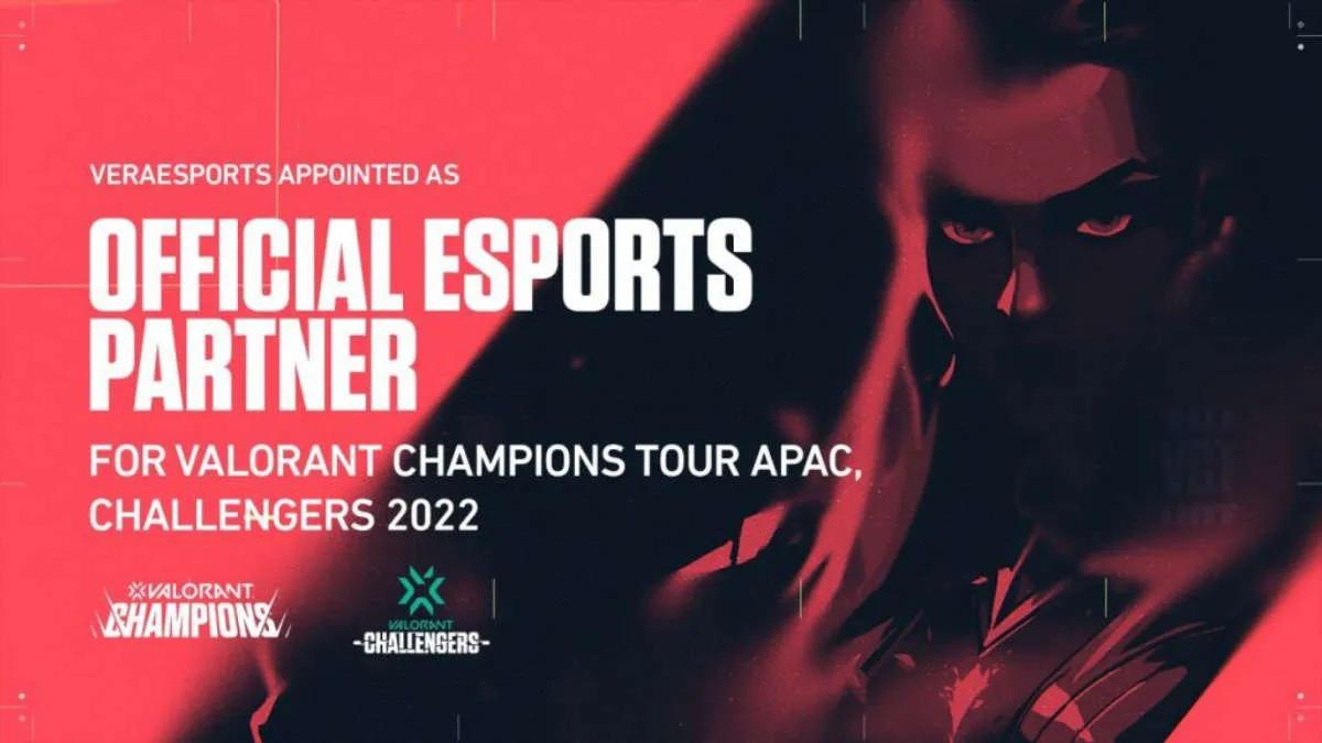 VeraEsports se convierte en socio de VCT 2022 en la región APAC