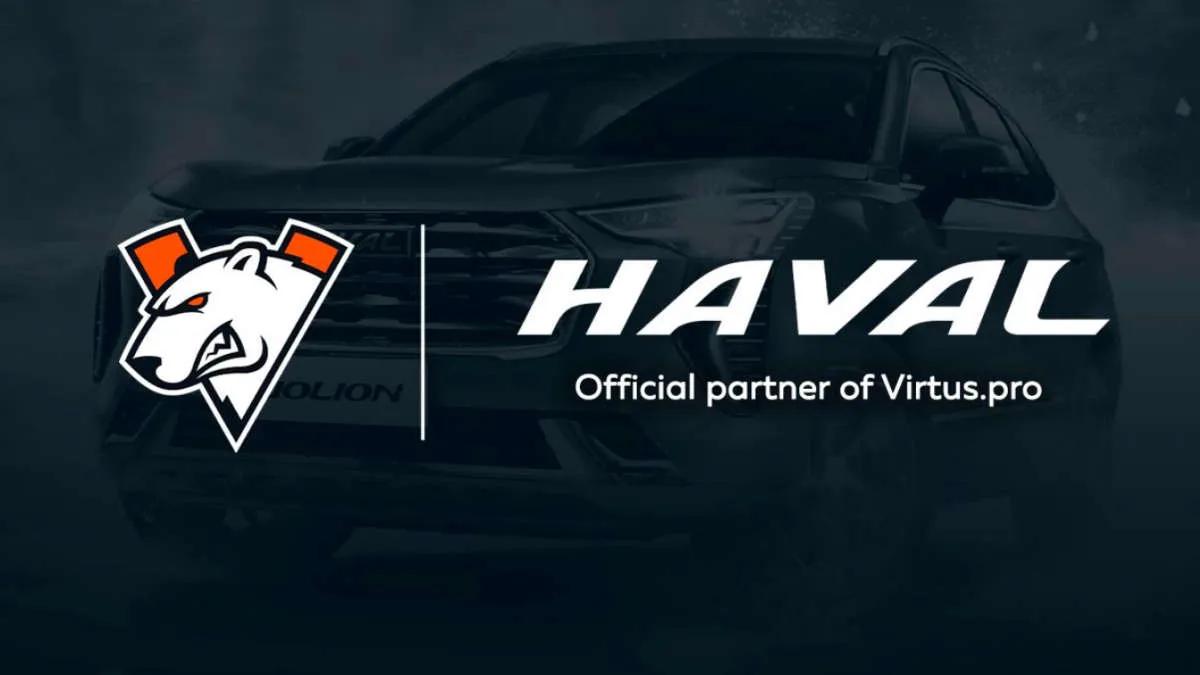 Virtus.pro amplía su asociación con HAVAL