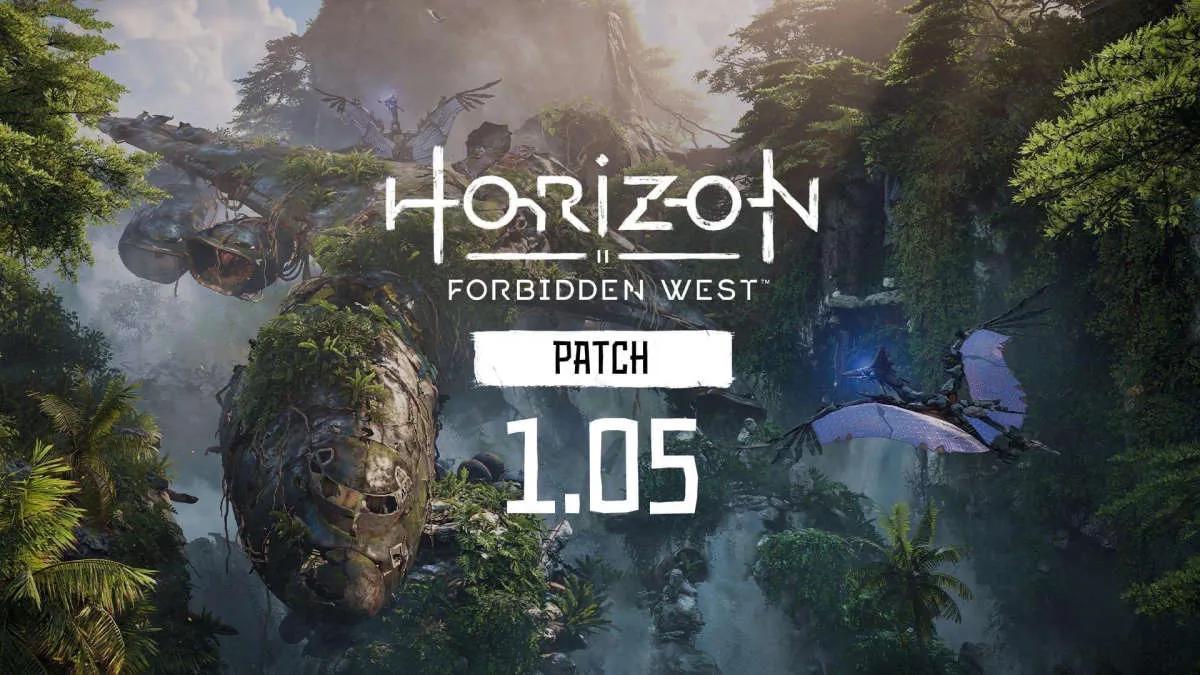 Horizon Forbidden West recibió su primera actualización importante