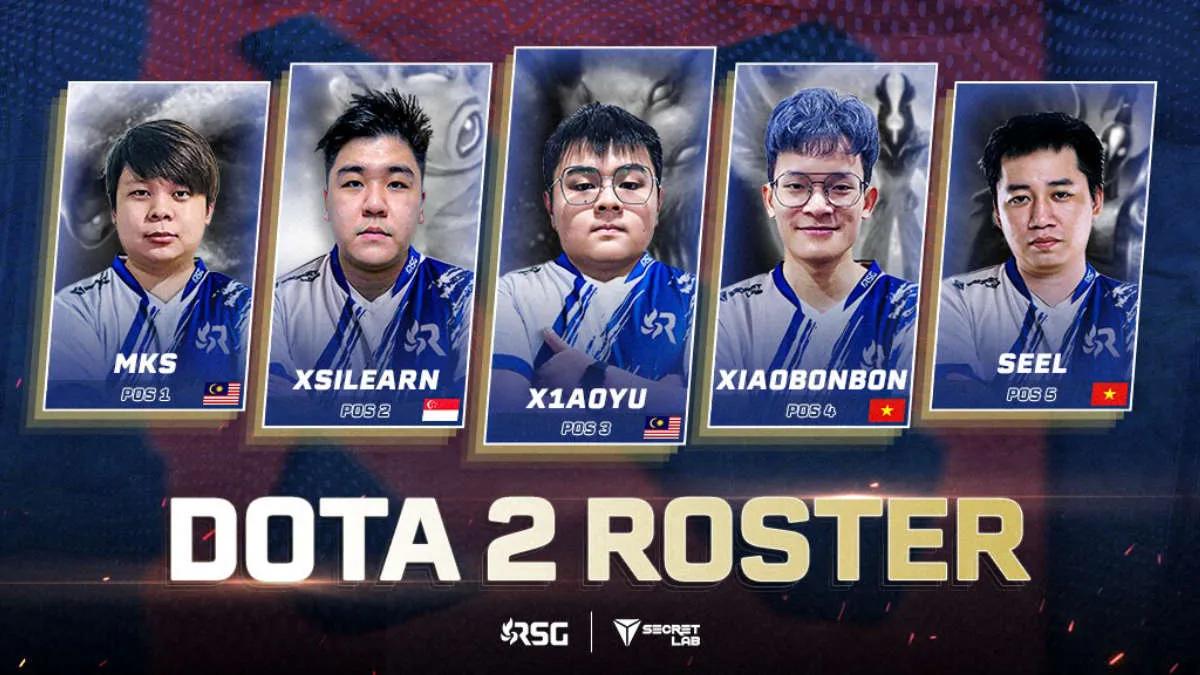 RSG reveló una nueva lista de Dota 2