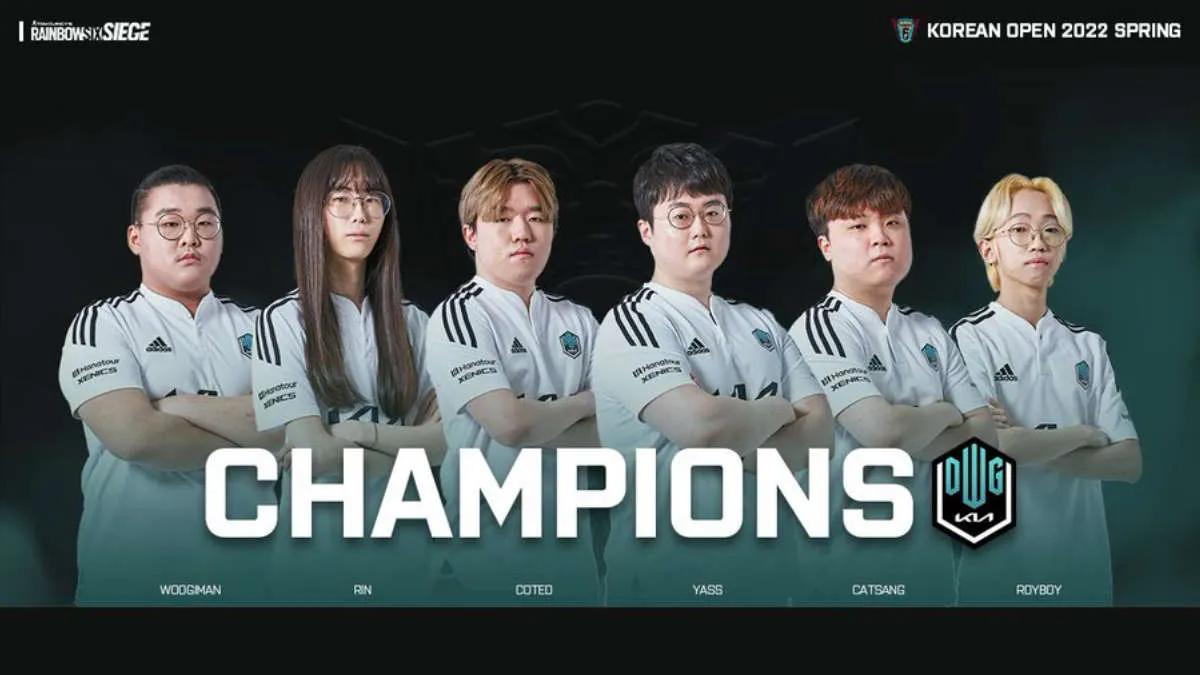 DAMWON Gaming se convirtió en el ganador de Korean Open 2022 - Spring