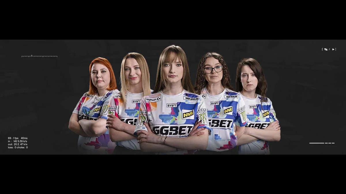 NAVI presentó la lista femenina de CS:GO