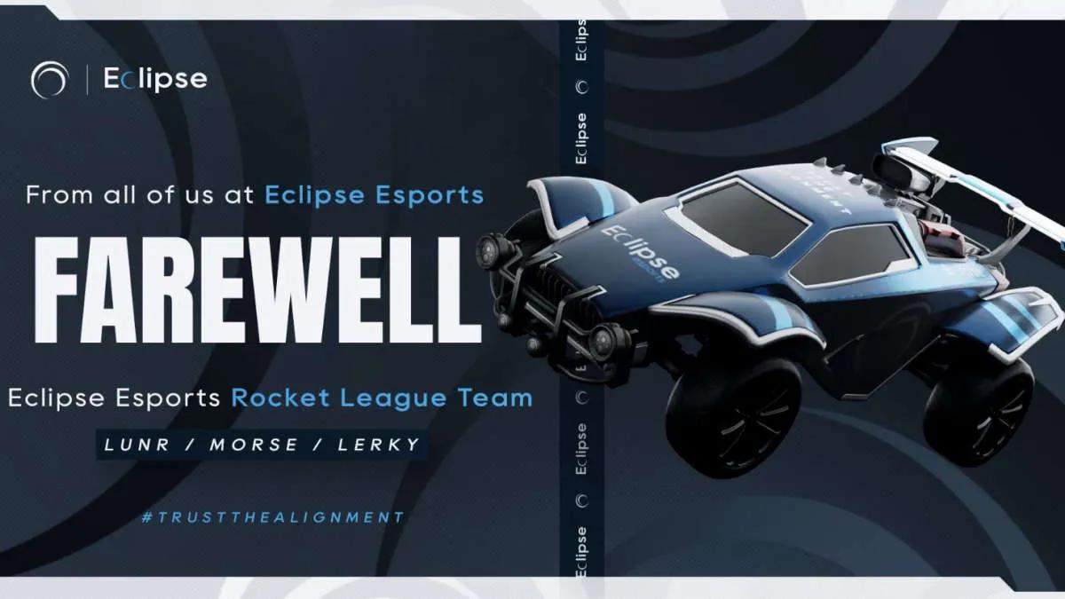 Eclipse Esports dejó de trabajar con la lista de Rocket League