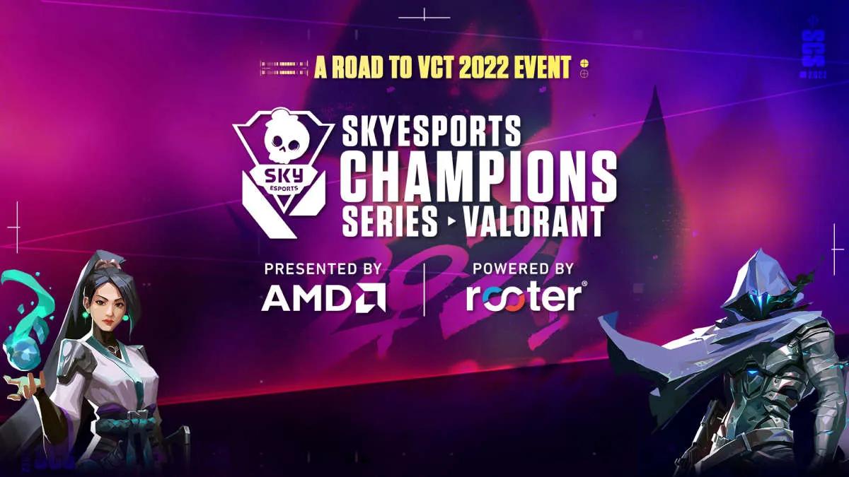 Skyesports se asocia con AMD y Rooter