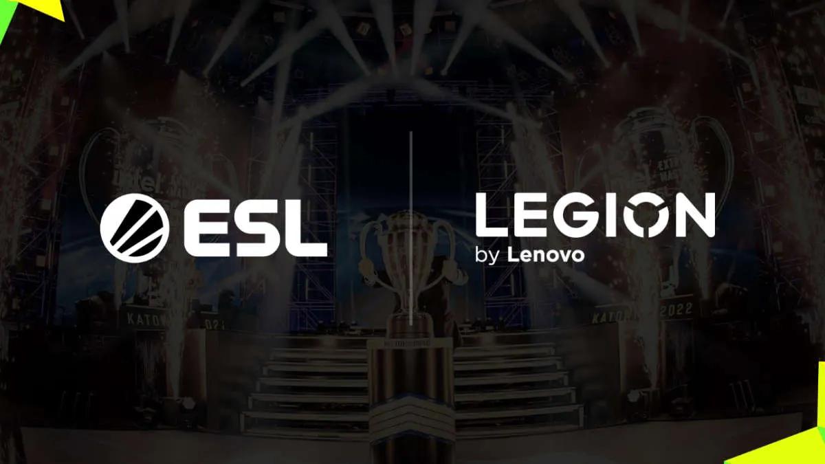 ESL Gaming se asocia con Lenovo Legion