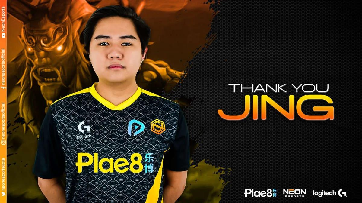 Neon Esports decir adiós a Jing