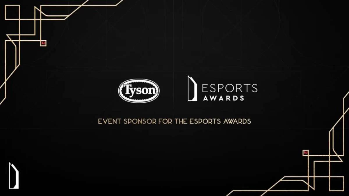 Esports Awards anuncia el inicio de la cooperación con Tyson Foods