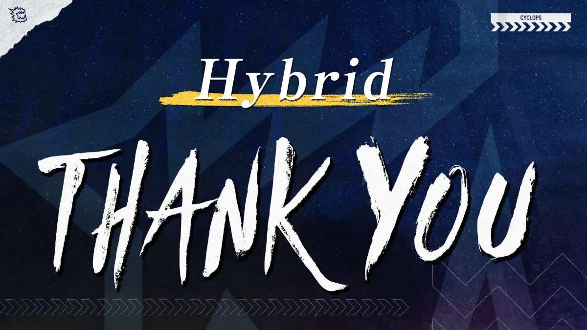 Hybrid hojas CYCLOPS athlete gaming