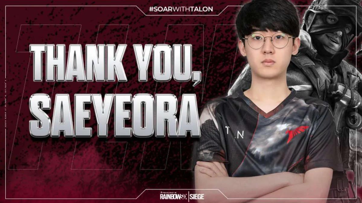 Talon Esports rompió con AzzyyyS y Saeyeora