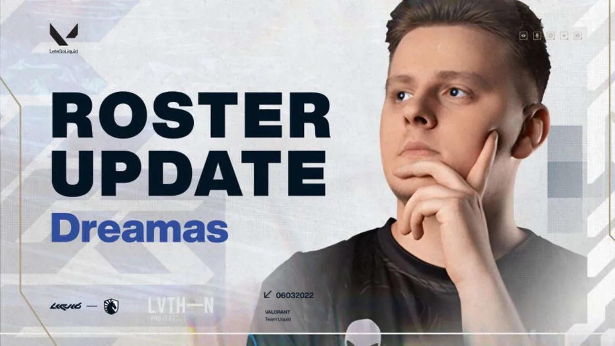 Dreamas se unió a Team Liquid