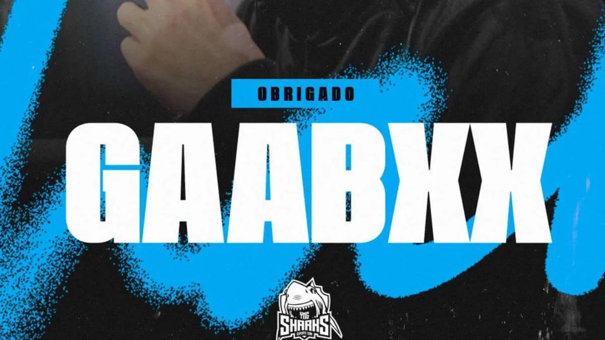 gaabxx se fue Sharks Esports y se convirtió en agente libre