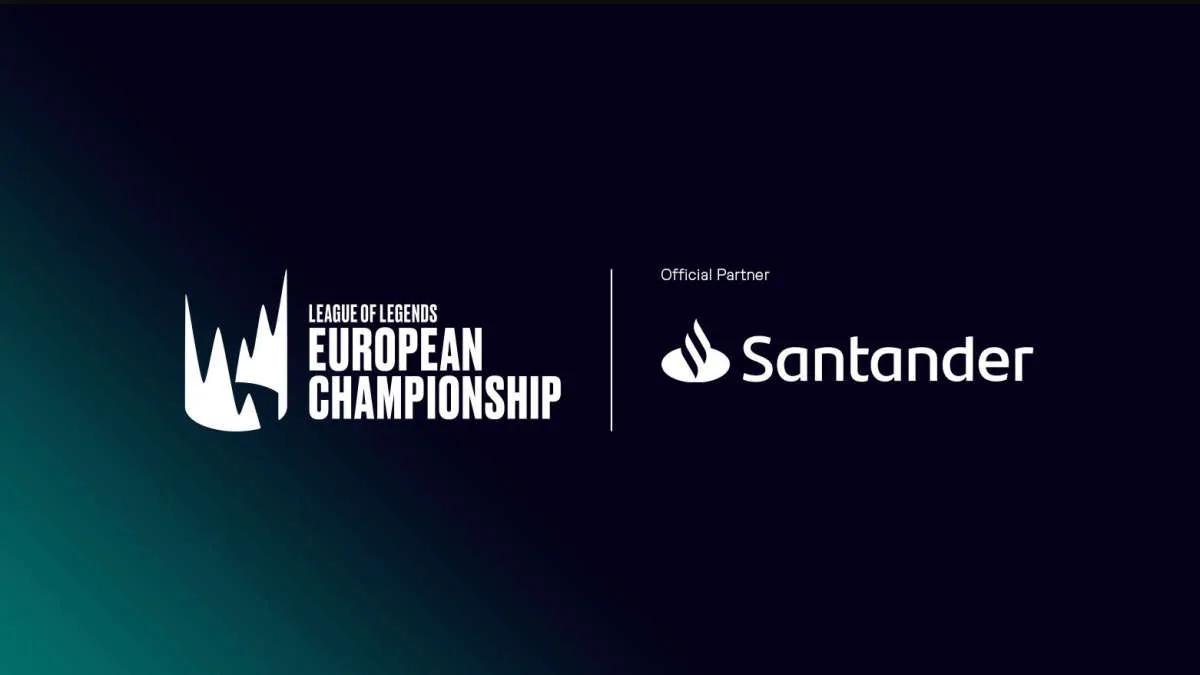 Santander se convirtió en el socio bancario oficial de la Liga Europea para LoL