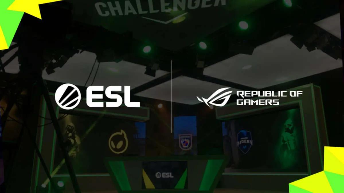 ASUS ROG se convierte en socio de torneos de ESL