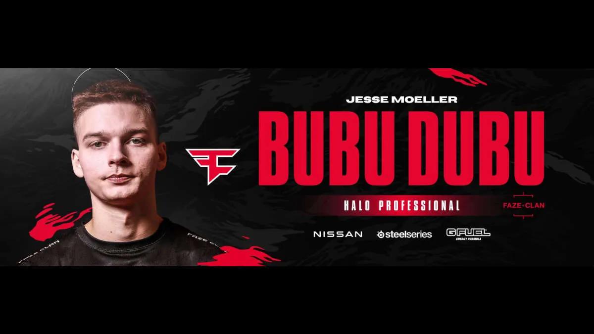 bubu dubu dejó el equipo FaZe Clan a Halo