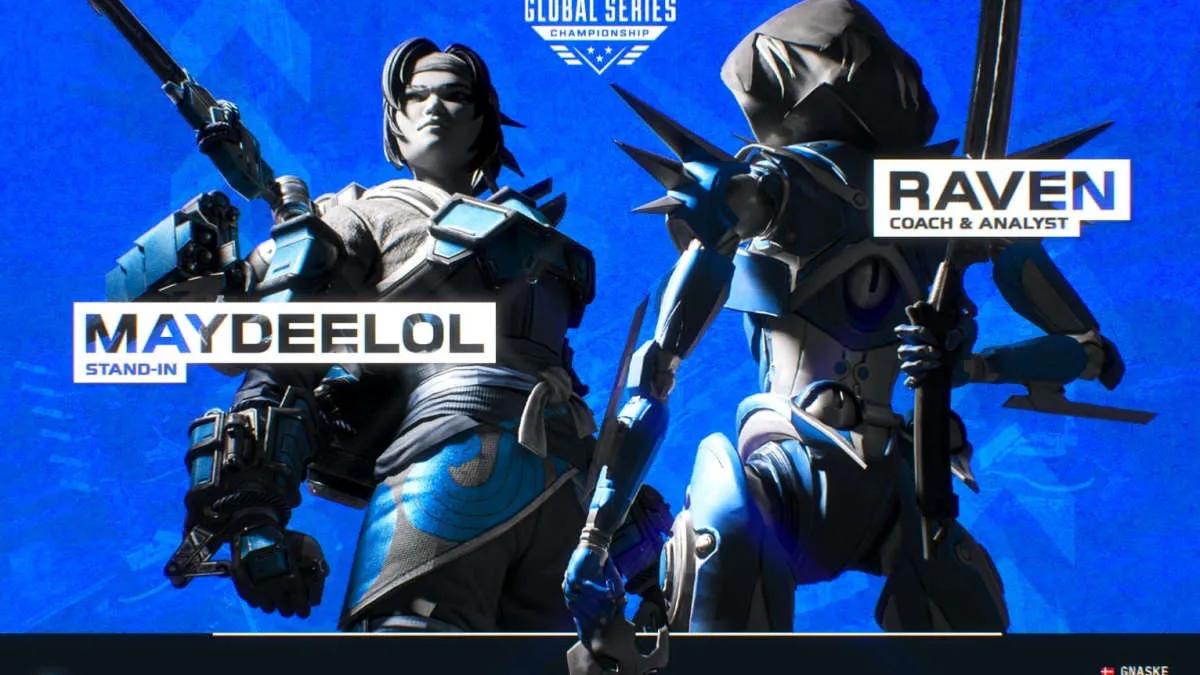 maydeelol y raven se unieron a GMT Esports por Apex Legends