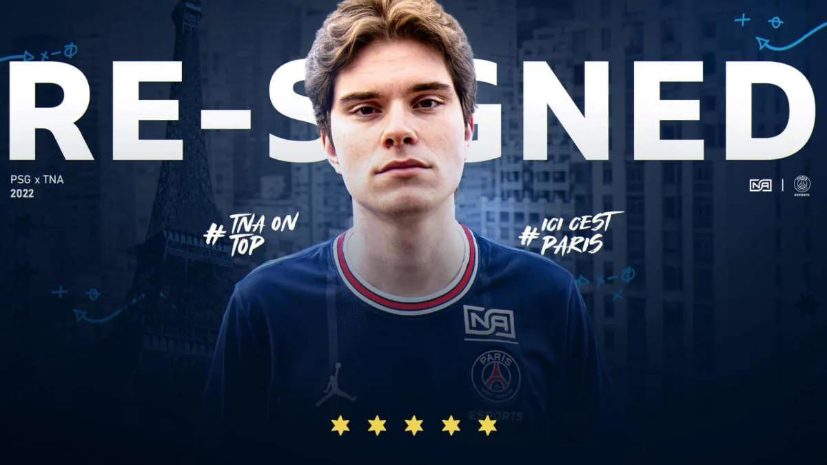 PSG TNA extendió su contrato con OliverOG