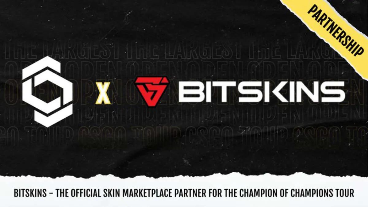 BitSkins se convierte en socio de la serie de torneos Champion of Champions Tour