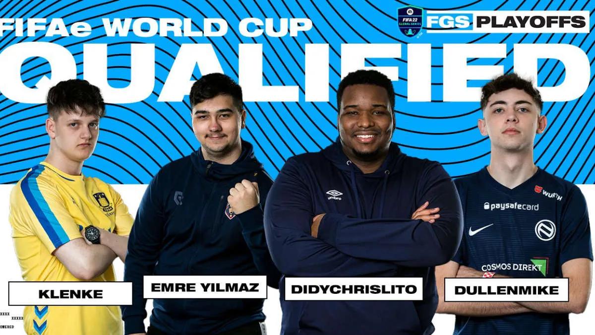 Se han determinado los primeros participantes FIFAe World Cup 2022