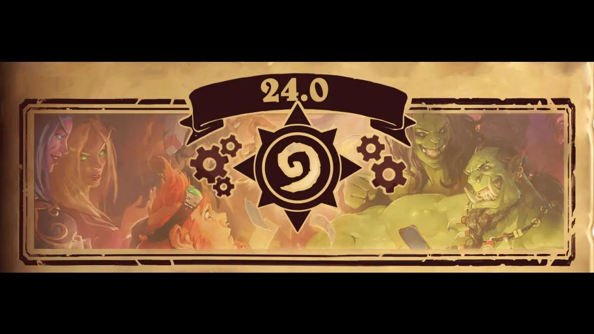 Detalles del parche 24.0 para Hearthstone