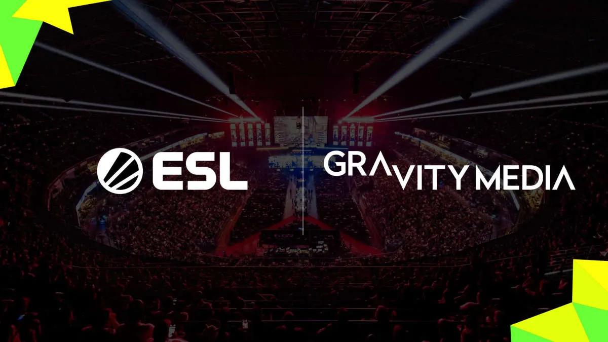 ESL Gaming celebra un acuerdo de asociación con Gravity Media