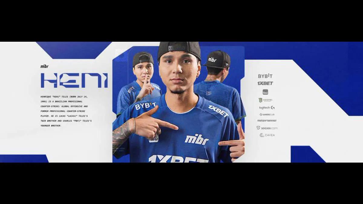 HEN1 es un jugador nuevo MIBR