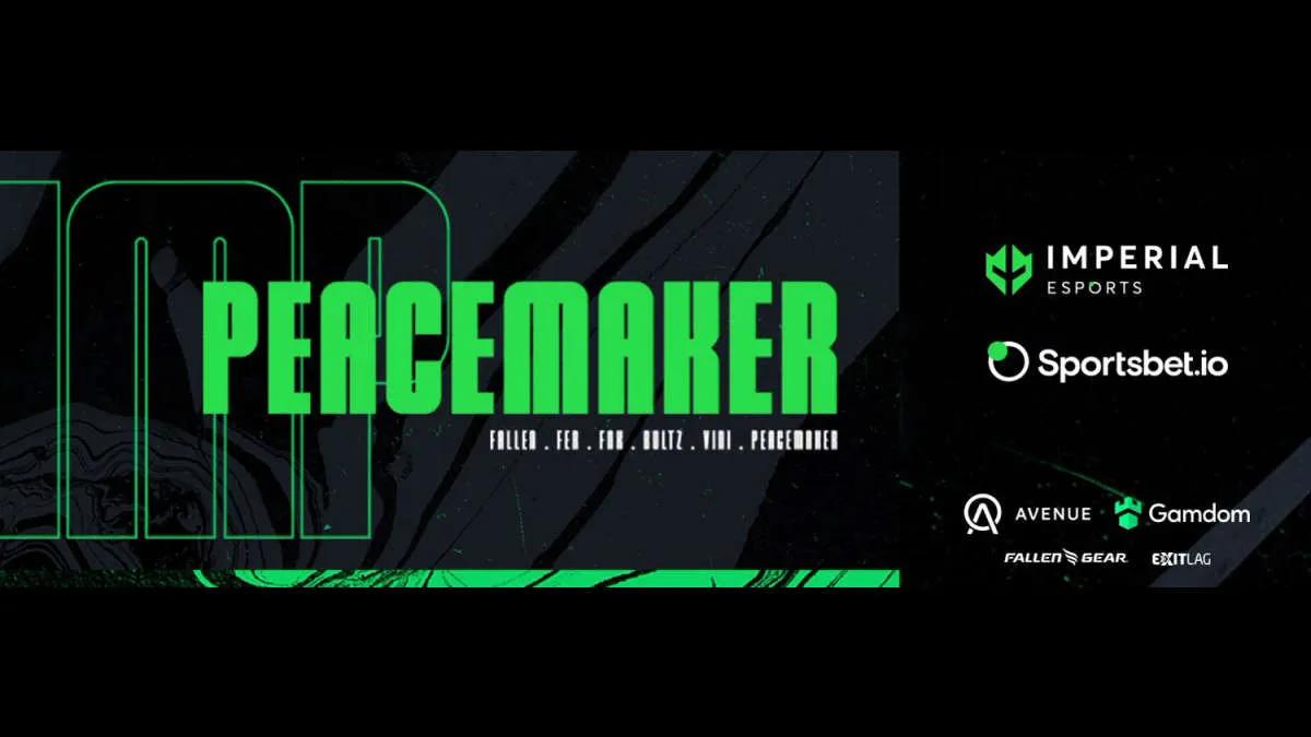 peacemaker ha dejado oficialmente Imperial Esports