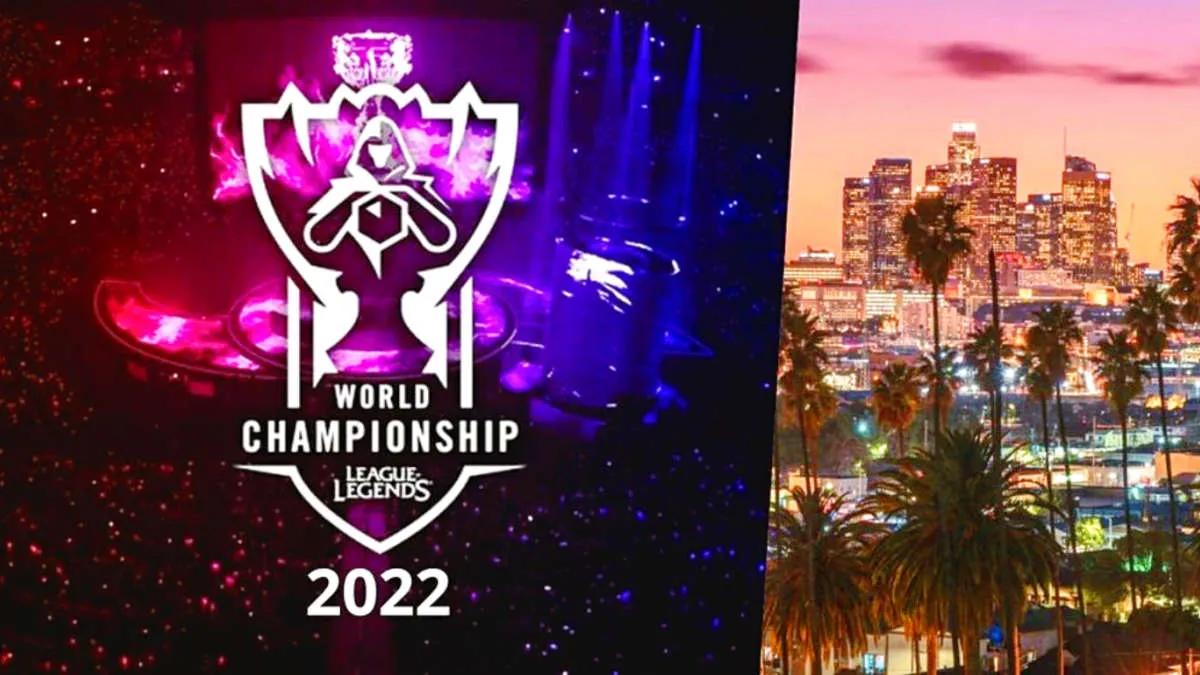 Riot se mostró la copa de los ganadores Worlds 2022