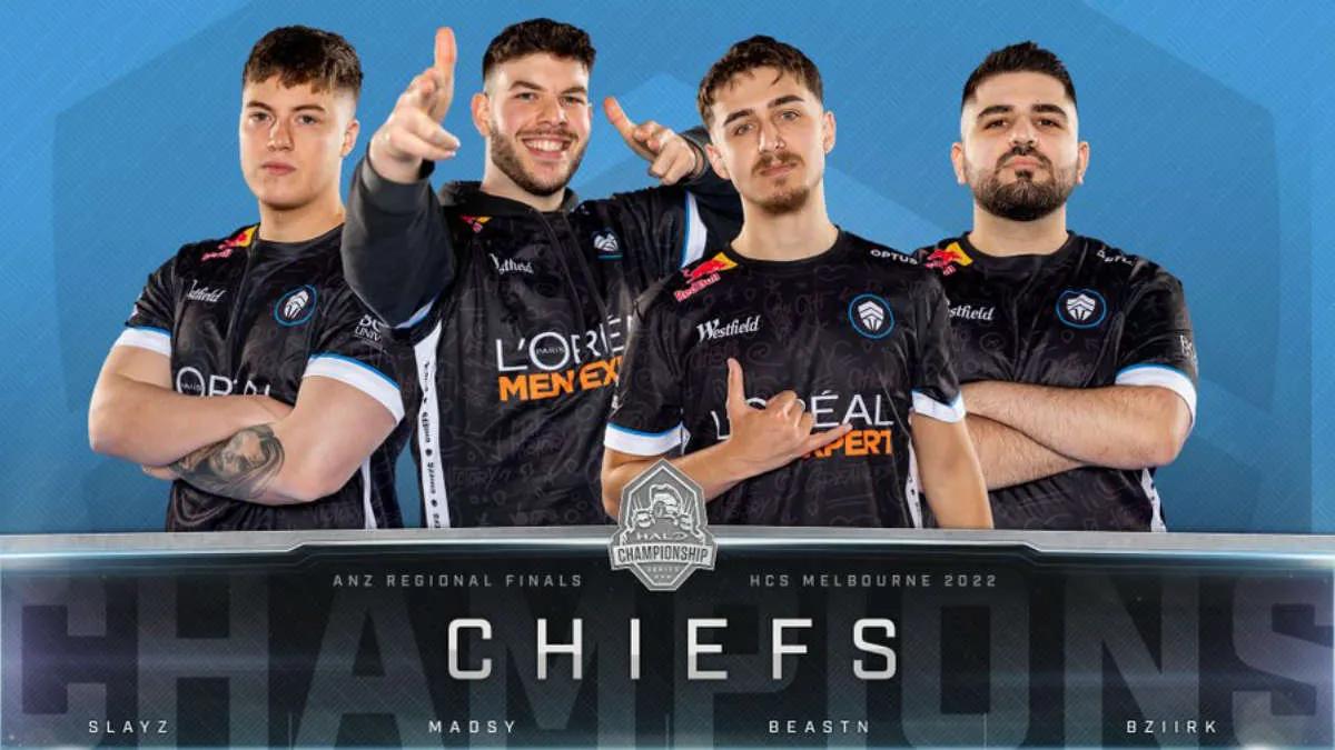 Chiefs Esports Club se convirtió en el campeón Halo Championship Series 2022: Oceania Regional Championship