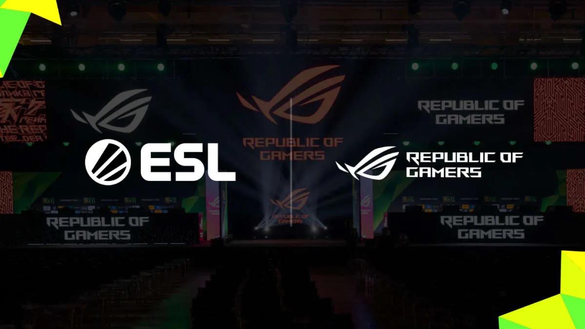 ESL amplía su asociación con ASUS ROG