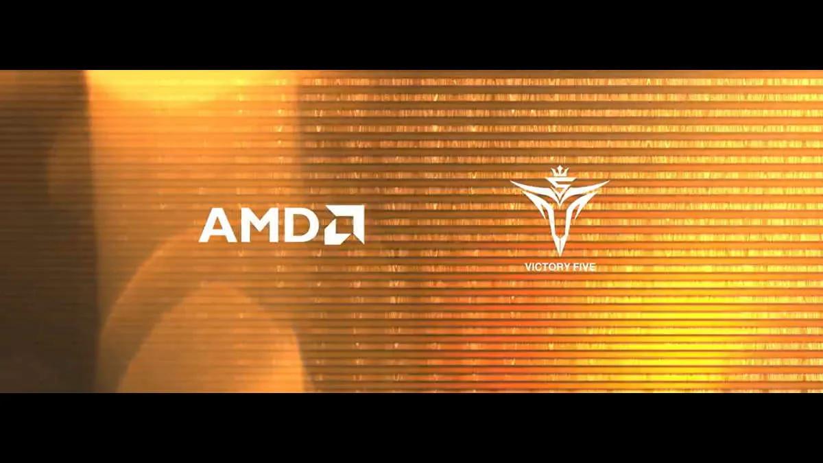 AMD se convierte en el patrocinador de Victory Five a través de League of Legends