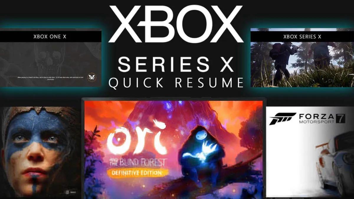 Xbox puede agregar una función de desactivación Quick Resume