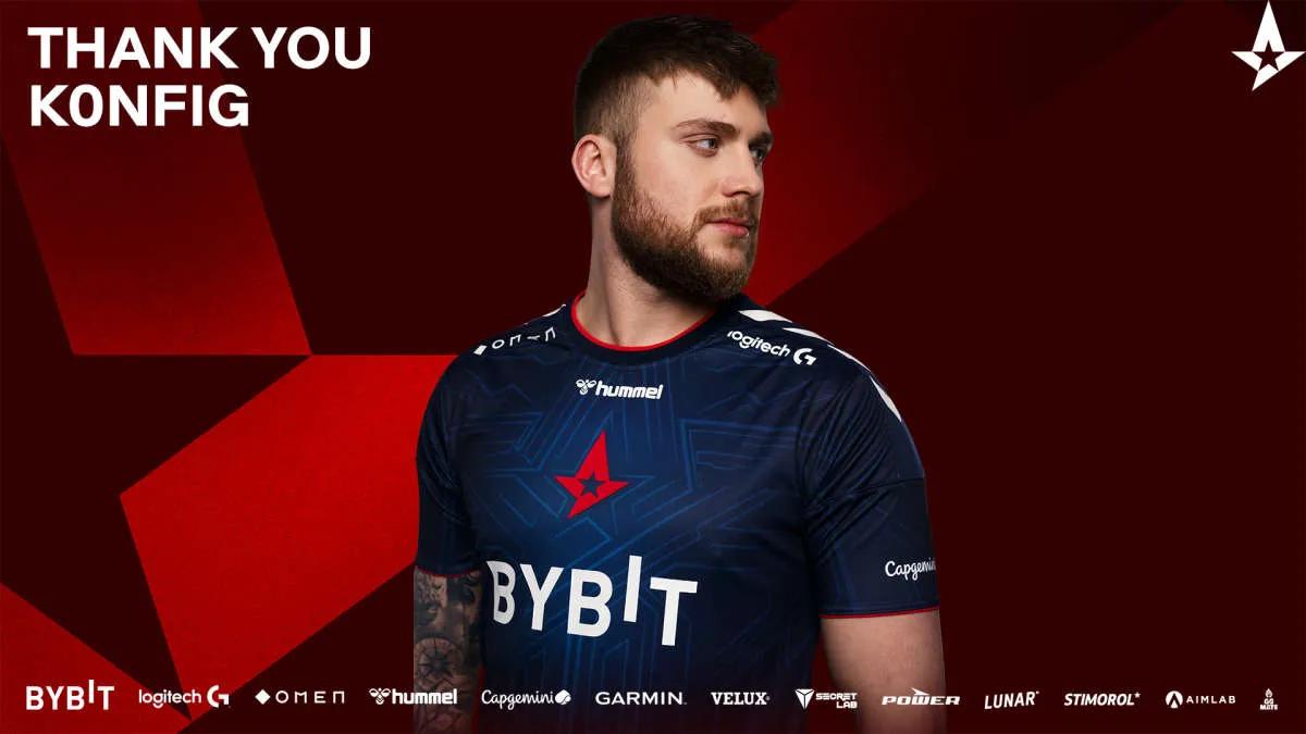 k0 nfig a la izquierda Astralis Lista de CS:GO