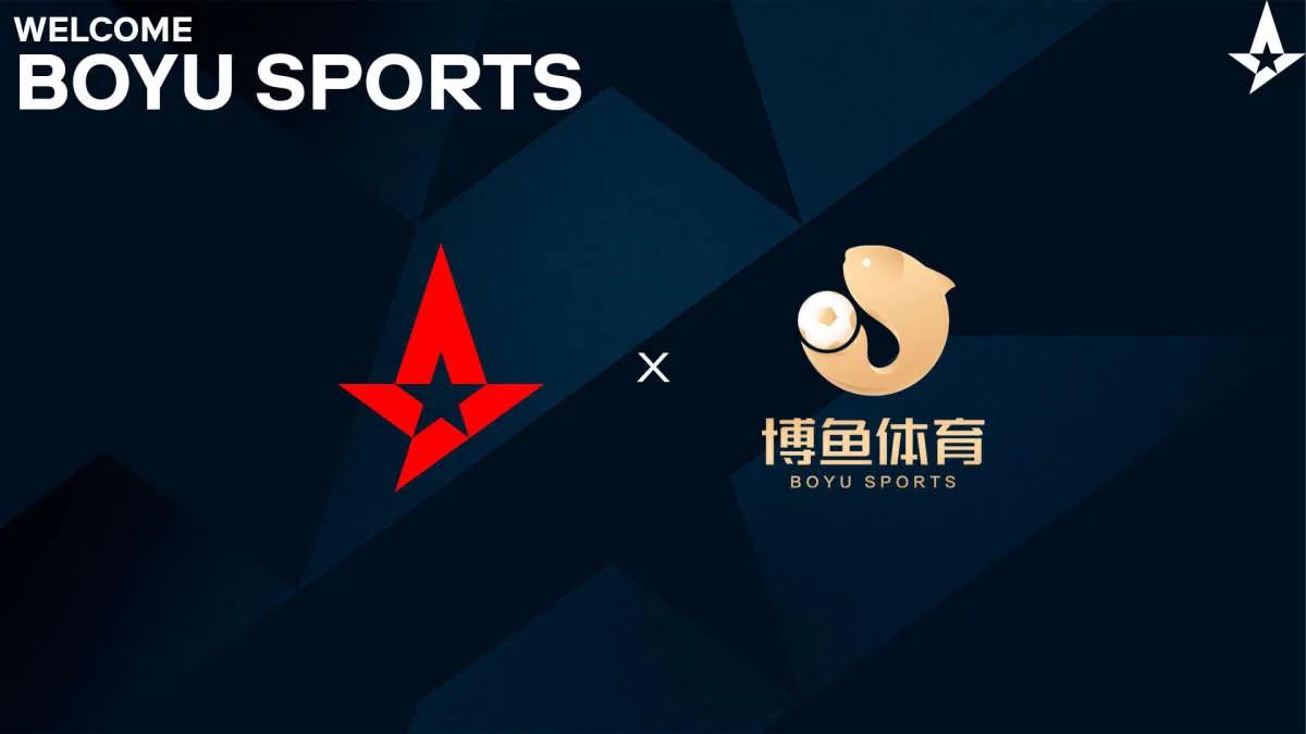 Astralis se asocia con BOYU Sports y BOB Sports