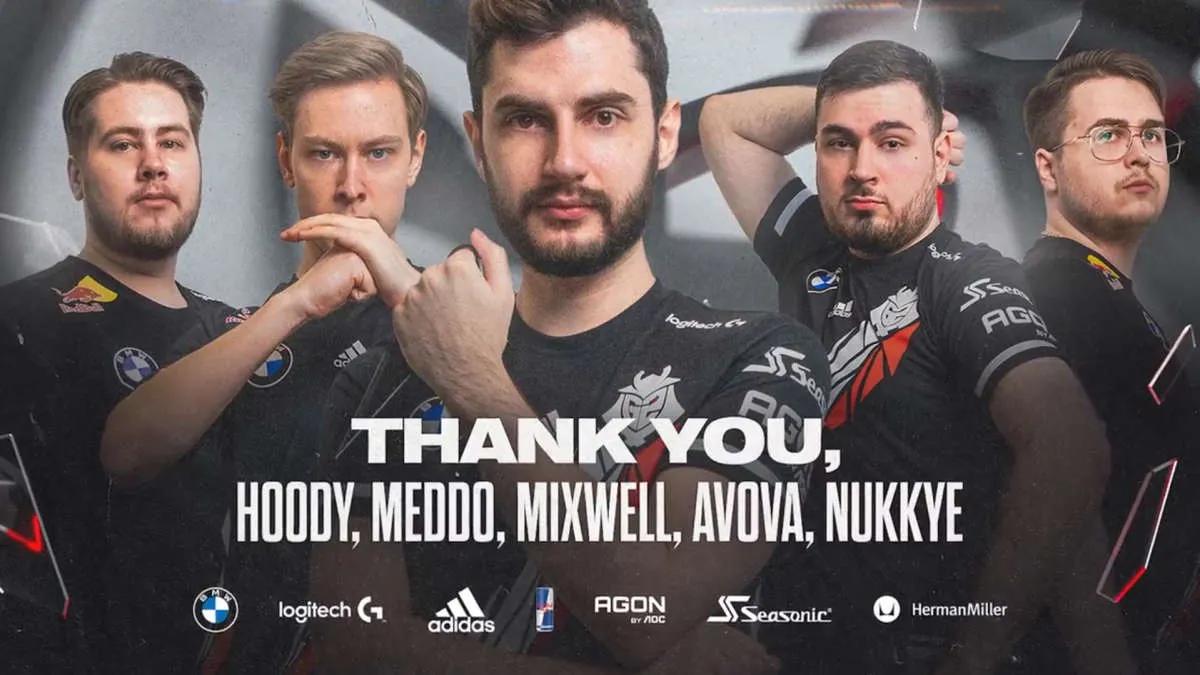 G2 Esports disolvió oficialmente su lista Valorant