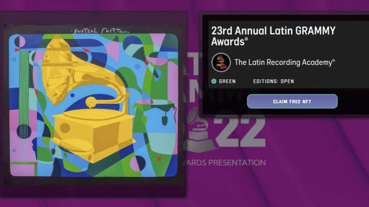 Los premios Grammy tendrán una contrapartida de NFT-