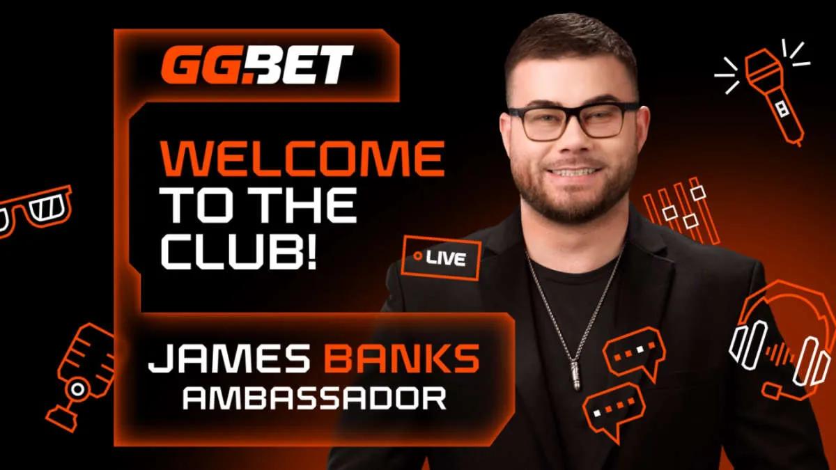 James Banks se convierte en embajador GG.BET