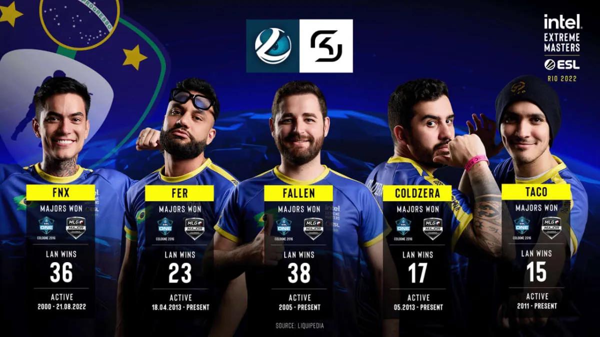 karrigan no pudo ayudar a Suecia a vencer a Brasil en IEM Rio Major 2022