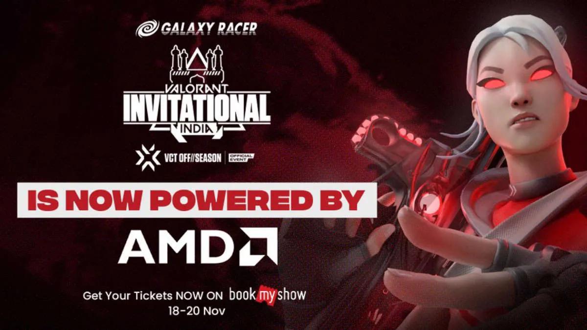 AMD se convierte en patrocinador y socio Valorant India Invitational