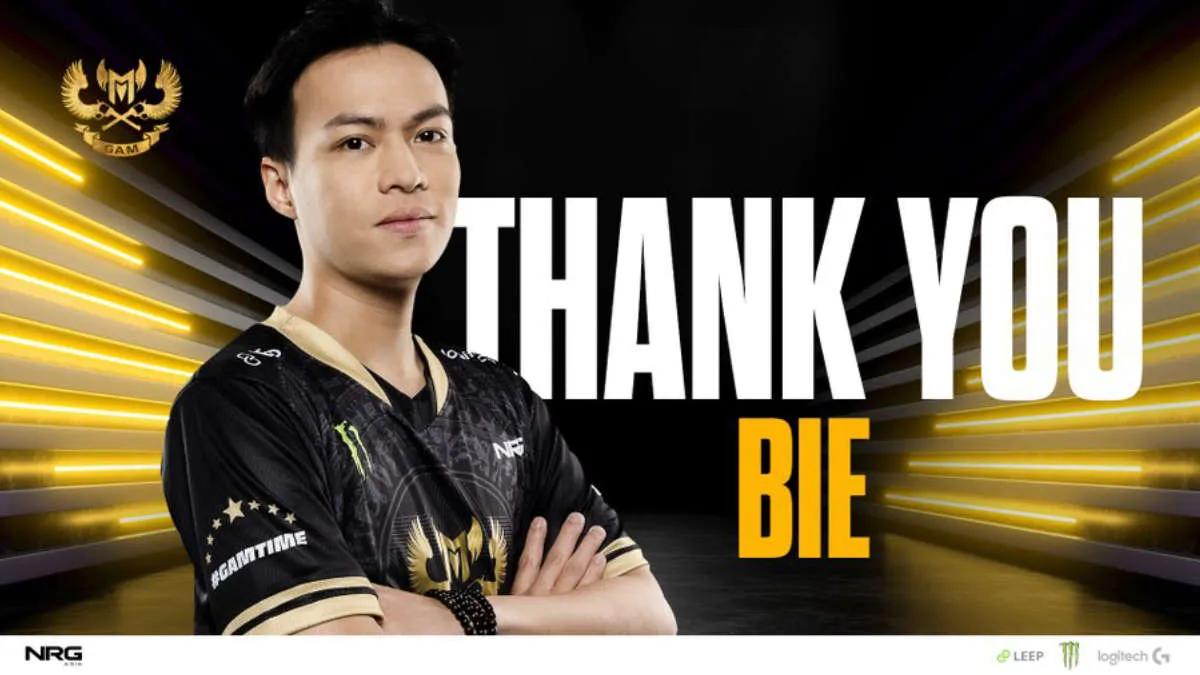 GAM Esports se despidió oficialmente de Bie