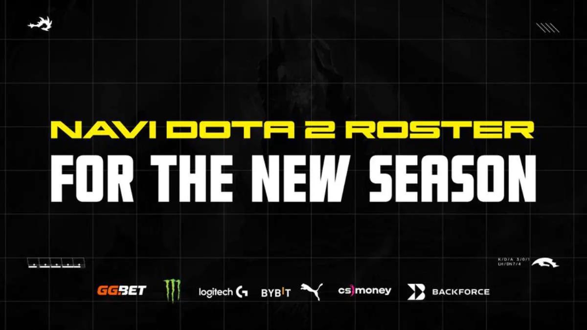 NAVI roster actualizado revelado para Dota 2