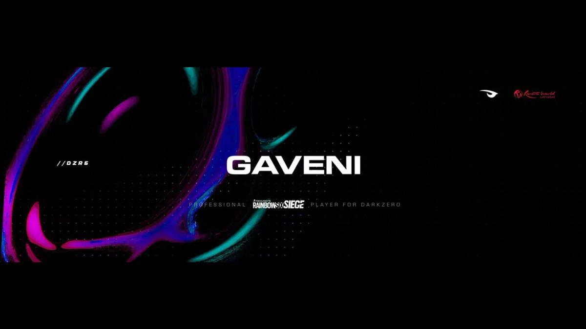 Gaveni se convirtió en un nuevo jugador DarkZero Esports